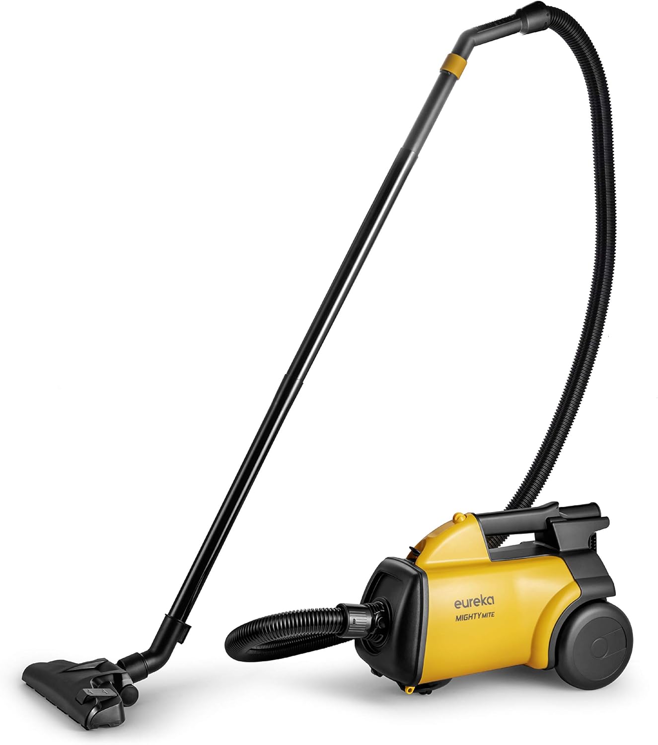 EUREKA 3670M CANISTER VACUUM CLEANER, WITH 5 BAGS, YELLOW