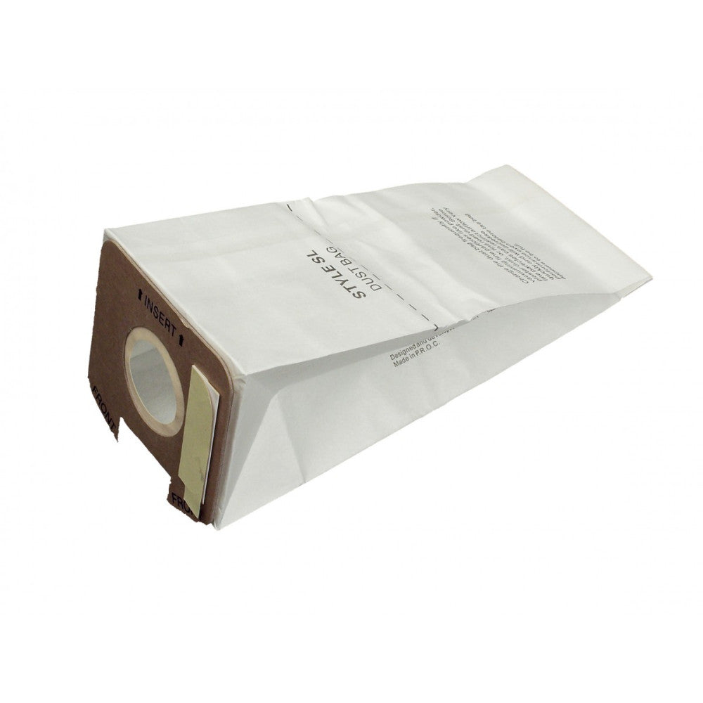 REPLACEMENT MICROFILTRATION VACUUM CLEANER BAGS FOR EUREKA STYLE SL, PACK OF 3