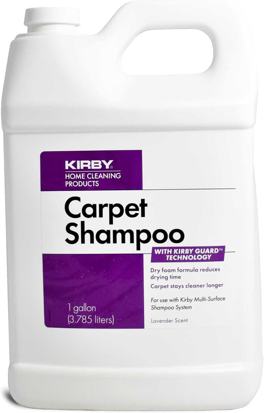 KIRBY CARPET SHAMPOO, 1 GALLON – LAVANDER SCENT, DEEP CLEANING SOLUTION FOR HOME & PET STAINS
