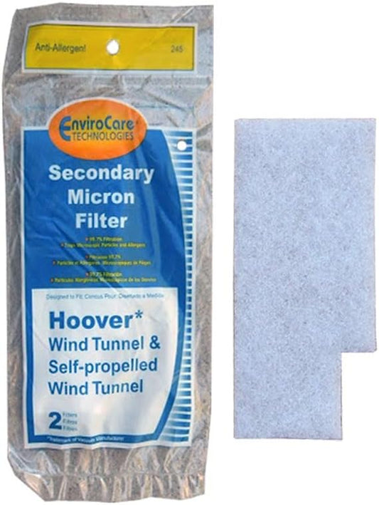 ENVIROCARE PREMIUM SECONDARY VACUUM FILTER FOR HOOVER WINDTUNNEL VACUUM CLEANERS