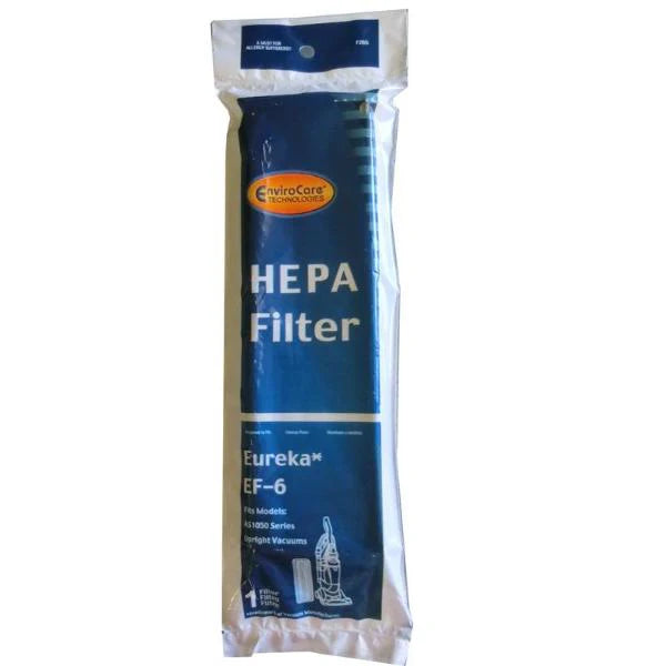 ENVIROCARE REPLACEMENT HEPA FILTER FOR EUREKA EF-6 FITS MODELS AS1050 UPRIGHTS, PACK OF 1