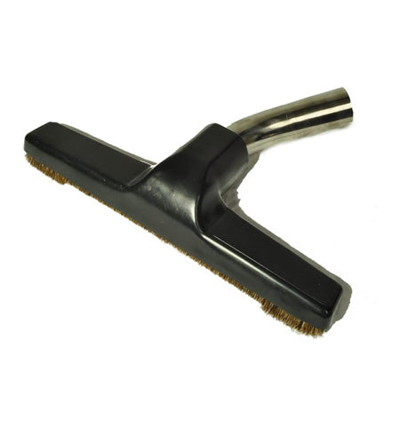 SELGO UNIVERSAL 1 ¼ INCH (32MM) BLACK VACUUM CLEANER METAL FLOOR BRUSH 10" WIDE