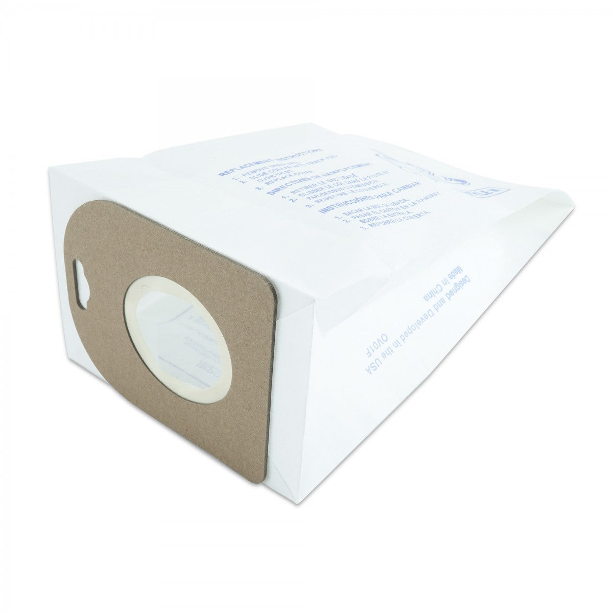 REPLACEMENT VACUUM CLEANER DUST BAGS FOR EUREKA MIGHTY MITE ALLERGY VACUUM STYLE N CANISTERS, PACK OF 3